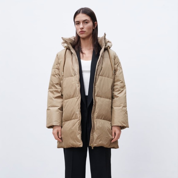 WATER & WIND PROTECTION HOODED DOWN COAT - Picture 8 of 14
